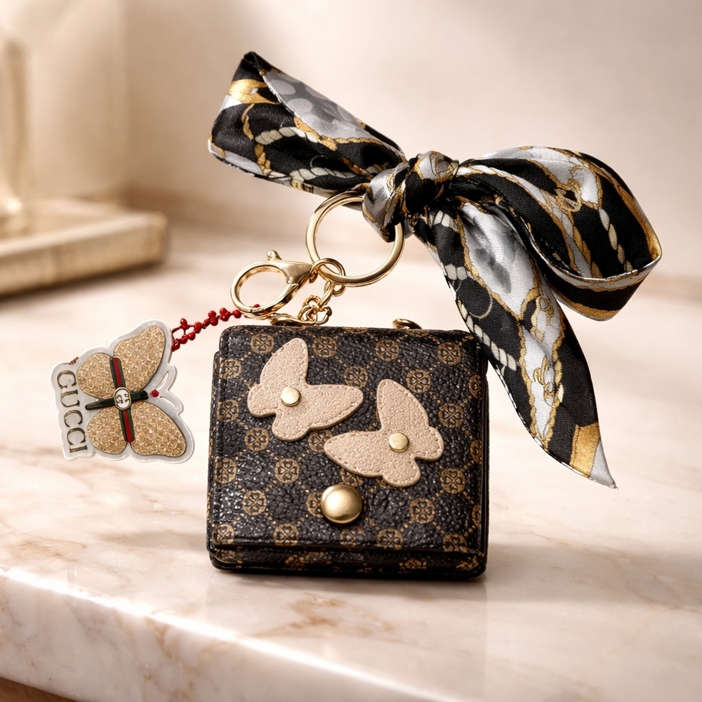 Handcrafted Bag Charm Keychain